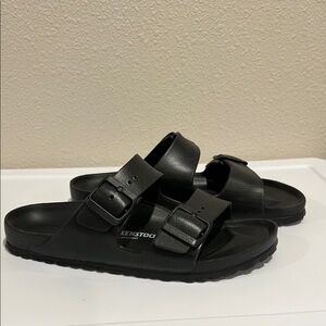 Birkenstock Black Double Strap Eva Sandals